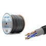 Nodar Nd2000 Utp Cat6 Dışmekan Kablo 23Awg Çift Pvc 4P- 1-0.50Mm Cca 305M Siyah