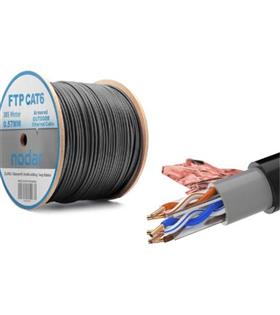 Nodar Nd2002 Ftp Cat6 Dışmekan Kablo 23Awg Çift Pvc 4P- 1-0.57Mm 35Mm Cca 305M Siyah