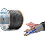 Nodar Nd2002 Ftp Cat6 Dışmekan Kablo 23Awg Çift Pvc 4P- 1-0.57Mm 35Mm Cca 305M Siyah