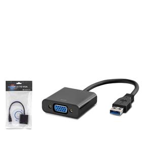 Hadron Hdx7779 Usb3.0 To Vga F Çevirici 1080P Siyah
