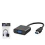 Hadron Hdx7779 Usb3.0 To Vga F Çevirici 1080P Siyah