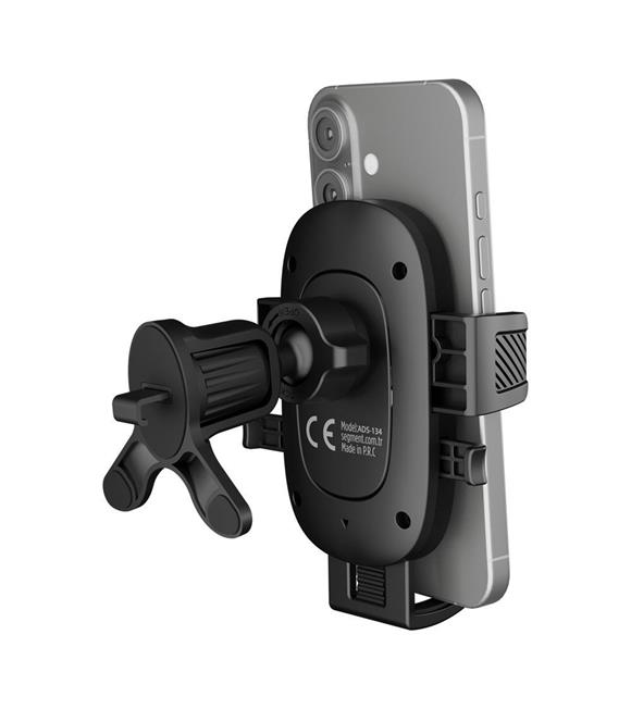 Addison ADS-134 Universal Ayarlanabilir Siyah Klima Izgara Üzeri Araç Telefon Tutucu