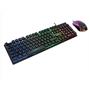 Everest KM-198 Luminax Siyah Gökkuşağı Aydınlatmalı Q Gaming Oyuncu Klavye + Mouse Set