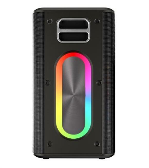 Microlab M60 Vega 15000mAh Batarya  Wireless Mikrofonlu Siyah Gri Usb + Tf Kart + Bluetooth Powerban