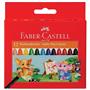 Faber-Castell Mum Boya Süper Yıkanabilir 12 Renk 5281120040