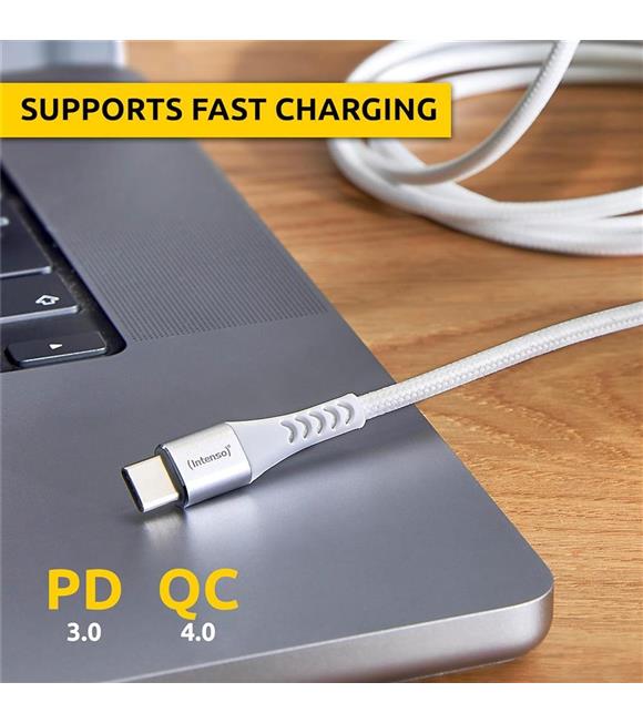 Intenso 7901002 USB-Cable C315C 60W-1,5M White Beyaz Şarj ve Data Kablosu