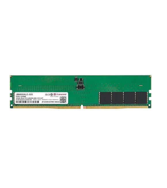 Transcend JM4800ALE-16G 16GB DDR5 4800Mhz CL40 1.1V Masaüstü Pc Ram Bellekler(RAM)