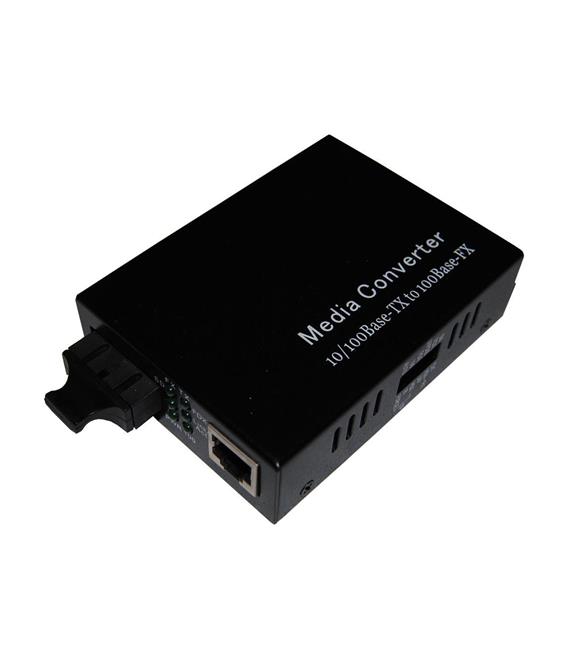 Beek BN-FS-SC-SM20 10-100BaseTX-100FX Media-Rate Converter, SM, SC, 20km Çevirici ve Konnektörler