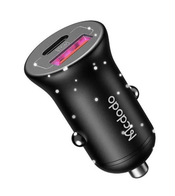 Hepu MCDODO CC-2680 45W PD 1xUSB 1xType-C Araç Şarj Cihazı - Siyah Araç Aksesuarları