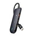 MCDODO HU-1430 5 in 1 Type-C Çoklayıcı (USB3.0x1+USB2.0x2+SD-TF Card Slotx1)- Gri Çevirici ve Konnektörler