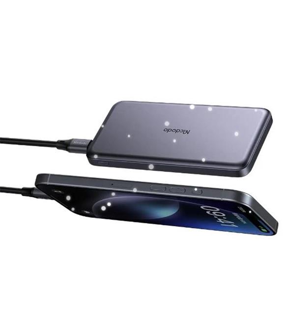 MCDODO MC-3781 20W 10.000mAh Metal Ultra İnce powerbank- Siyah Taşınabilir Şarj Cihazları