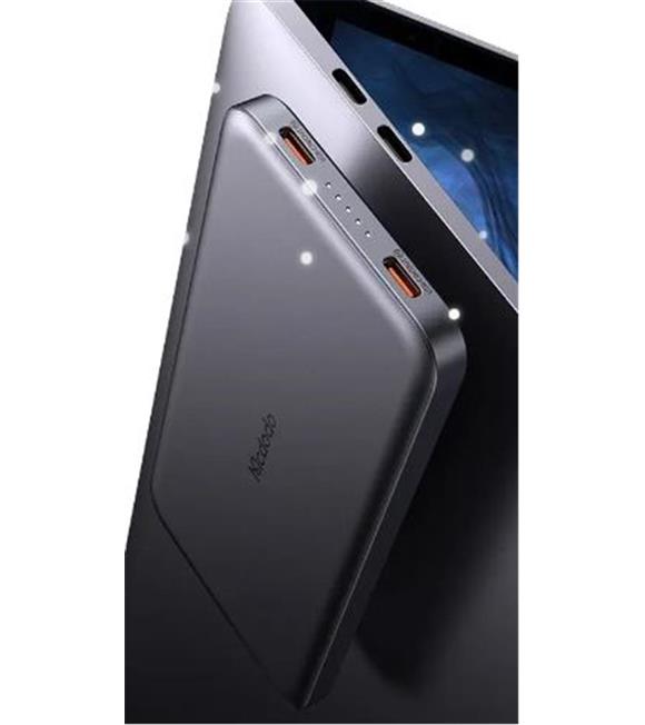 MCDODO MC-3781 20W 10.000mAh Metal Ultra İnce powerbank- Siyah Taşınabilir Şarj Cihazları