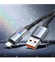 MCDODO CA-8170 USB-A TO LİGHNİNG 7 RENKLİ IŞIKLI 1.2M KABLO Cep Telefonu Aksesuarları