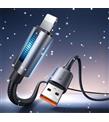 MCDODO CA-5660 USB-A TO LİGHTNİNG LED Işıklı 1.2 M KABLO Cep Telefonu Aksesuarları