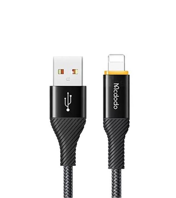 MCDODO CA-2370 Lightning Power Off Hızlı Data-Şarj Kablosu 1.2m - Siyah Cep Telefonu Aksesuarları