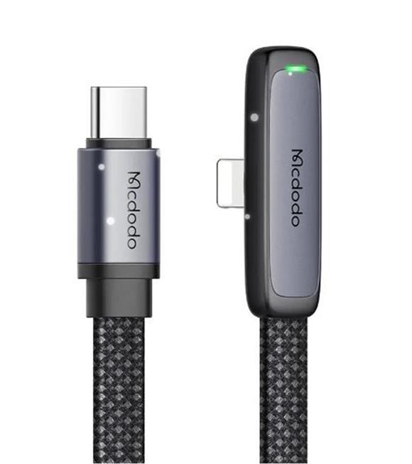 Hepu MCDODO CA-5180 100W USB-A TO TYPE-C LED IŞIKLI 1.2M KABLO Cep Telefonu Aksesuarları