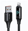 Hepu MCDODO CA-1060 DİJİTAL EKRANLI Usb-A To Lightning HIZLI DATA-ŞARJ KABLOSU 3A 1.2M Cep Telefonu Aksesuarları
