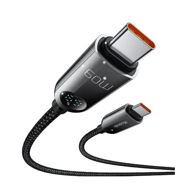 Hepu MCDODO CA-4780 60W TYPE-C TO TYPE-C DİJİTAL HD KABLO 1.2M Cep Telefonu Aksesuarları