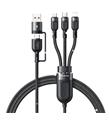 MCDODO CA-8800 2 in 3 100W USB- Lightning+Micro+Type-C Süper Hızlı Şarj ve Veri Kablosu 1.2 m Cep Telefonu Aksesuarları