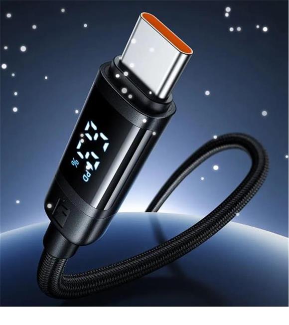 Hepu MCDODO CA-5780 60 W TYPE-C TO TYPE-C DİJİTAL GÖSTERGELİ KABLO 1.2 M Cep Telefonu Aksesuarları