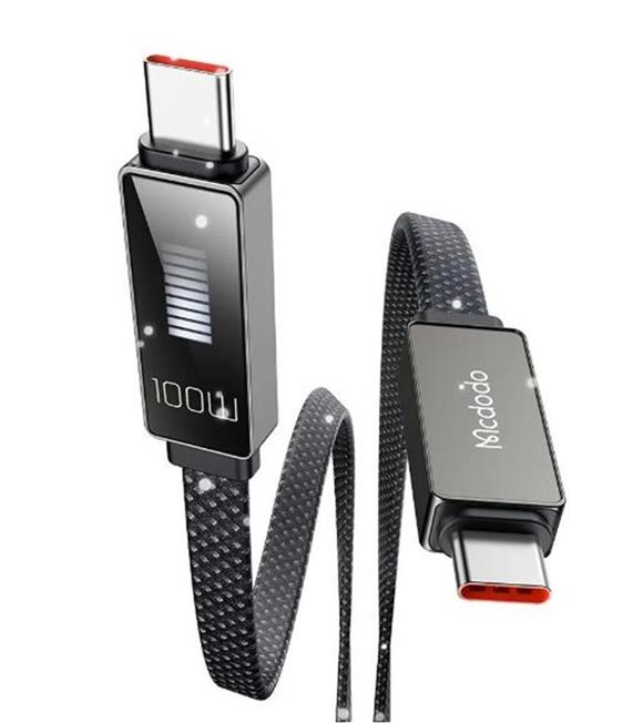 Hepu MCDODO CA-4470 100W Type-C To Type-C Hızlı Şarj Ve Data Aktarım Kablosu 1.2m Cep Telefonu Aksesuarları