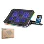 Hadron Dcxaa8 Notebook Soğutucu 6-Fan + Telefon Standı 14-18 RGB Siyah