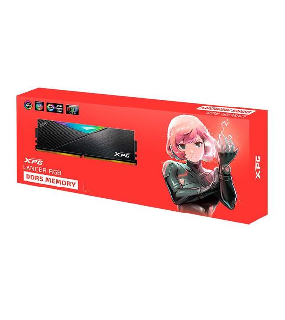XPG 16GB Lancer RGB DDR5 6000MT-s CL 30-40-40 1.4V Soğutuculu PC Ram Bellekler(RAM)
