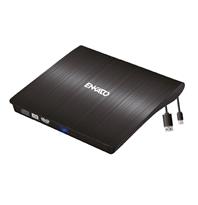 Enkado Ekd-Udvd120 Type-C - USB 3.0 DVD-R-CD-R-RW- Dvd-Rw Ultra Slim Harici Optik Yazıcı Siyah