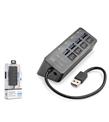 Nodar Hadron HDX7056 İetop Usb Hub 5Gbps 1x Usb 3.1 + 3x Usb 2.0 Switchli 4 Port Çoklayıcı Siyah USB Aksesuarları