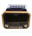 Everton RT-685 Şarjlı,Solarlı Nostaljik Radyo ( Bluetooth-USB-SD-FM) Bluetooth Hoparlör