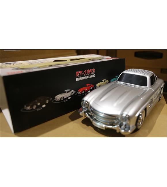 EVERTON RT-1953  Silver Gri  Arabalı  Bluetooth Fm-Usb-Tf-Aux Şarjlı Nostaljik Radyo