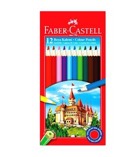 Faber-Castell Kuru Boya Red Line Karton Kutu Tam Boy 12 Lİ 5171 116312