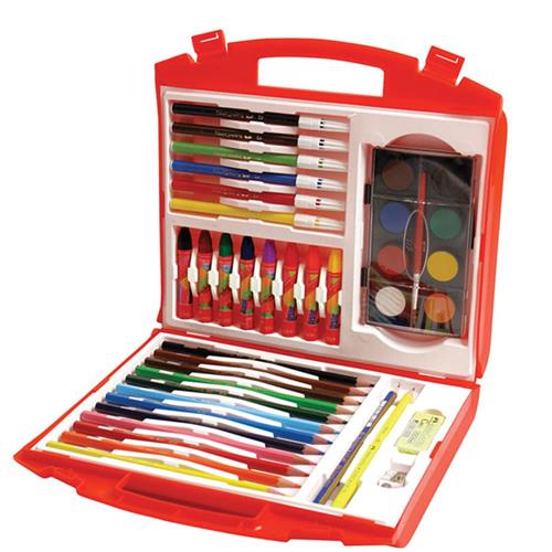 Faber-Castell 38 Parça Boyama Çantası Okula Dönüş Kampanyası Boya Gereçleri