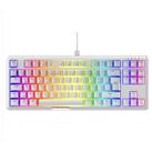 Rampage CLAW Beyaz RED SWITCH Mekanik Gaming Oyuncu Klavye Rainbow TKL_1