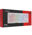 Rampage CLAW Beyaz RED SWITCH Mekanik Gaming Oyuncu Klavye Rainbow TKL