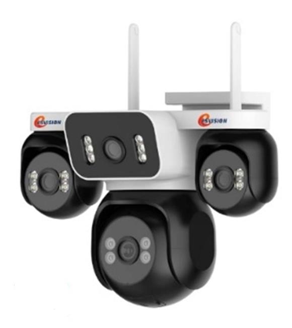 O-Kam OKam Esvision ES-5804 Wifi Kamera 4 Lens Güvenlik Kameraları