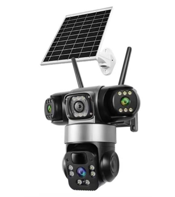 Okam O-KAM 6040 9MP 3 Lens Wifi Solar Kamera Güvenlik Kameraları