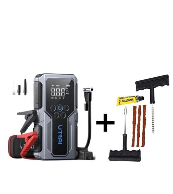 UTRAI Jstar JS9 Akü Takviye Cihazı + Lastik Tamir Kiti