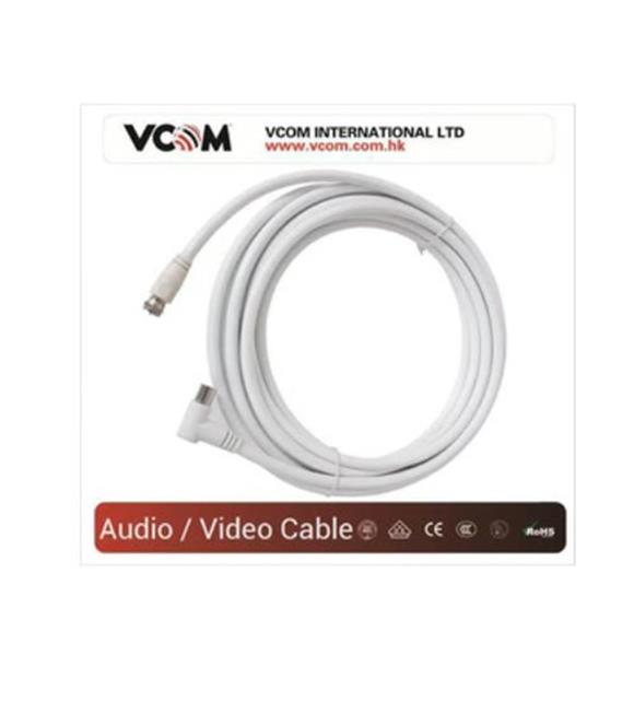 Vcom CV612 3mt Analog Tv RG6 Uydu Kablo Görüntü Aktarıcılar