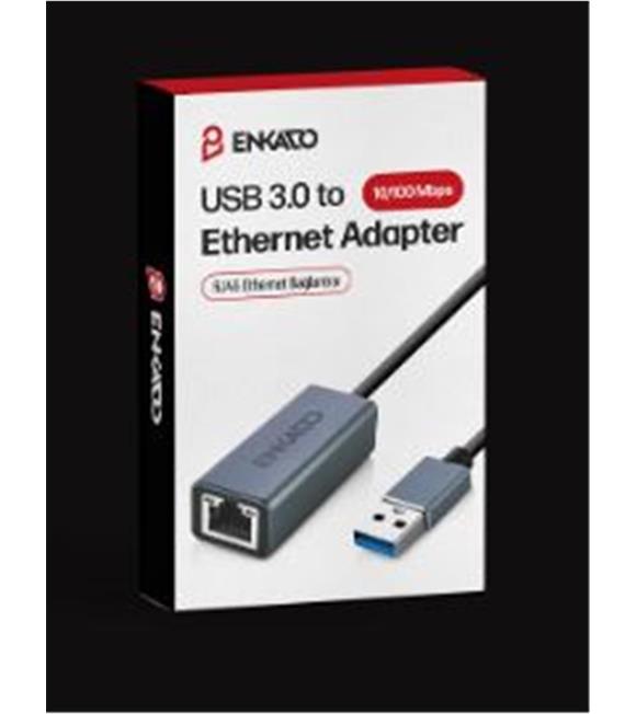ENKADO EKD-TP44 USB 3,0 TO 10-100 ETHERNET ADAPTÖR