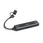Dark DK-AC-USB350L USB-C & USB-A to 5 Port 2xUSB-A, Megabit Ethernet, USB3.0 Multi Port HUB