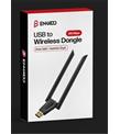 ENKADO EKD-UW91 USB TO 300 MBS ÇİFT ANTENLİ WIRELESS DONGLE