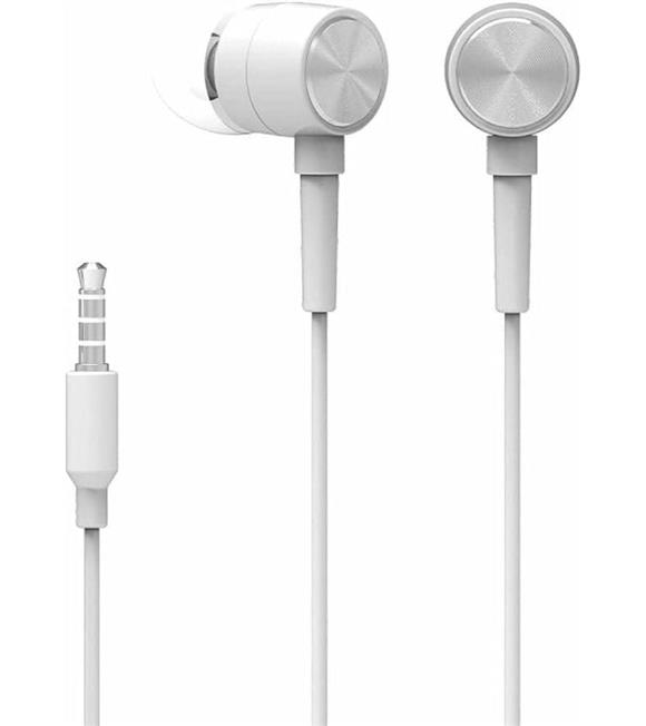 Hp DHH-1111-WT Kablolu Kulakiçi 3.5mm Jack Mikrofonlu Beyaz Kulaklık