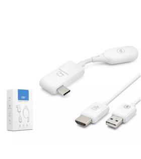 Hadron Hdx1390 Type-C To Hdmı – Type-C’den HDMI’a Kablosuz Görüntü & Ses Aktarım Seti Beyaz