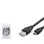 Hadron Hdx7524 Usb Mini V3-5Pin To Usb Kablo 50Cm Siyah