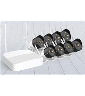 Tenda K8W-3TC 8 Kanal NVR Kayıt Cİhazı + 8 Adet Outdor Ip Wifi Bullet Kamera Set