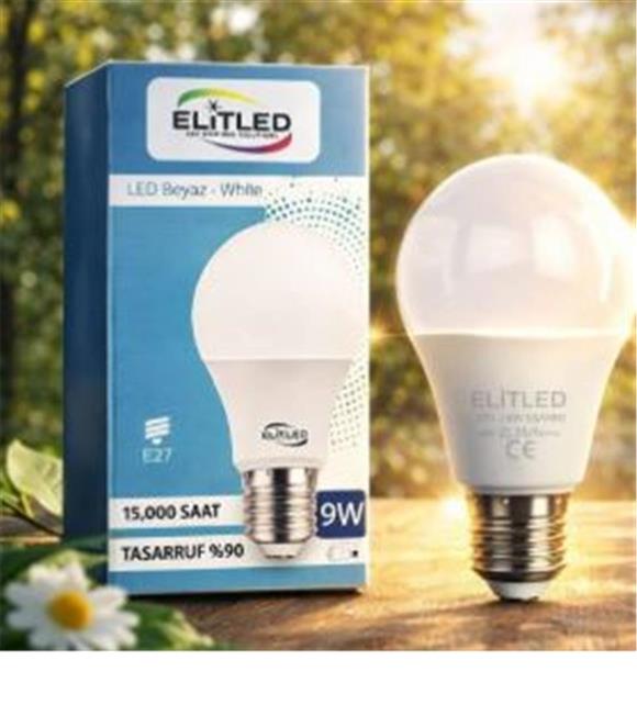 Elitled ELİTLED 9W BEYAZ LED AMPUL Kategori Dışı
