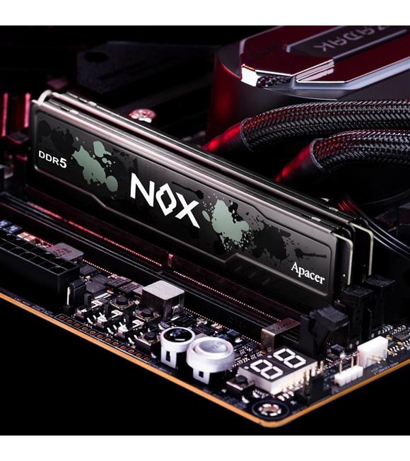 Apacer NOX 32GB 2x16GB 6000MHz CL38 DDR5 (AH5U32G60C622MBAA-2) Gaming Pc Ram Kit