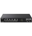 Tenda TEM2007X 2.5Gb Switch 7 Port 5x2.5G Por+2x10Gb SFP+ 50Gbps Yönetilmeyen Nas, Oyun PCsi Switch