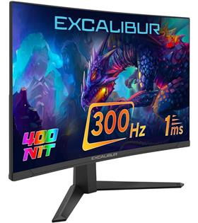 Casper 27" Excalibur E27FVC-E 300HZ 1MS 400NIT Fast VA Curved HDR10 Oyuncu Monitörü